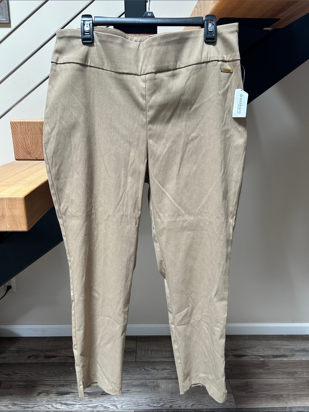 Roz & Ali Tan Slim Ponte Trousers
